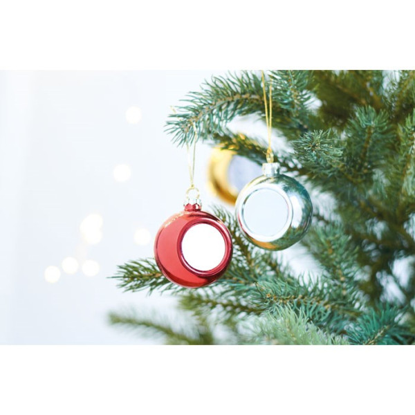HAPPY BALL - Sublimatie Kerstbal