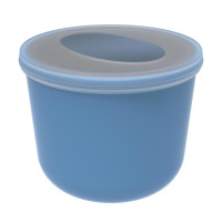 gezellig blauw/Transparant