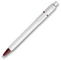 Wit / Donkerrood