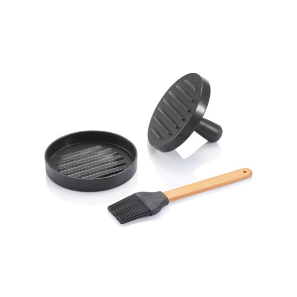 Barbecue set inclusief hamburgerpers