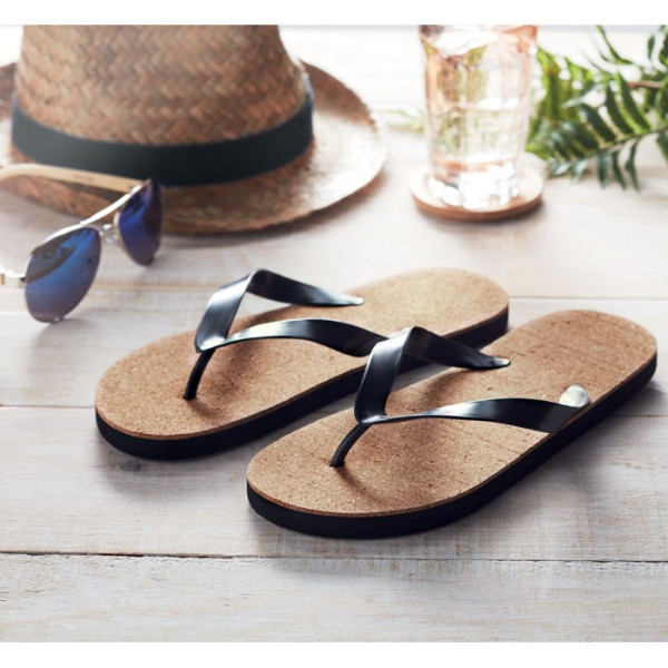 BOMBAI L - Slippers van kurk L